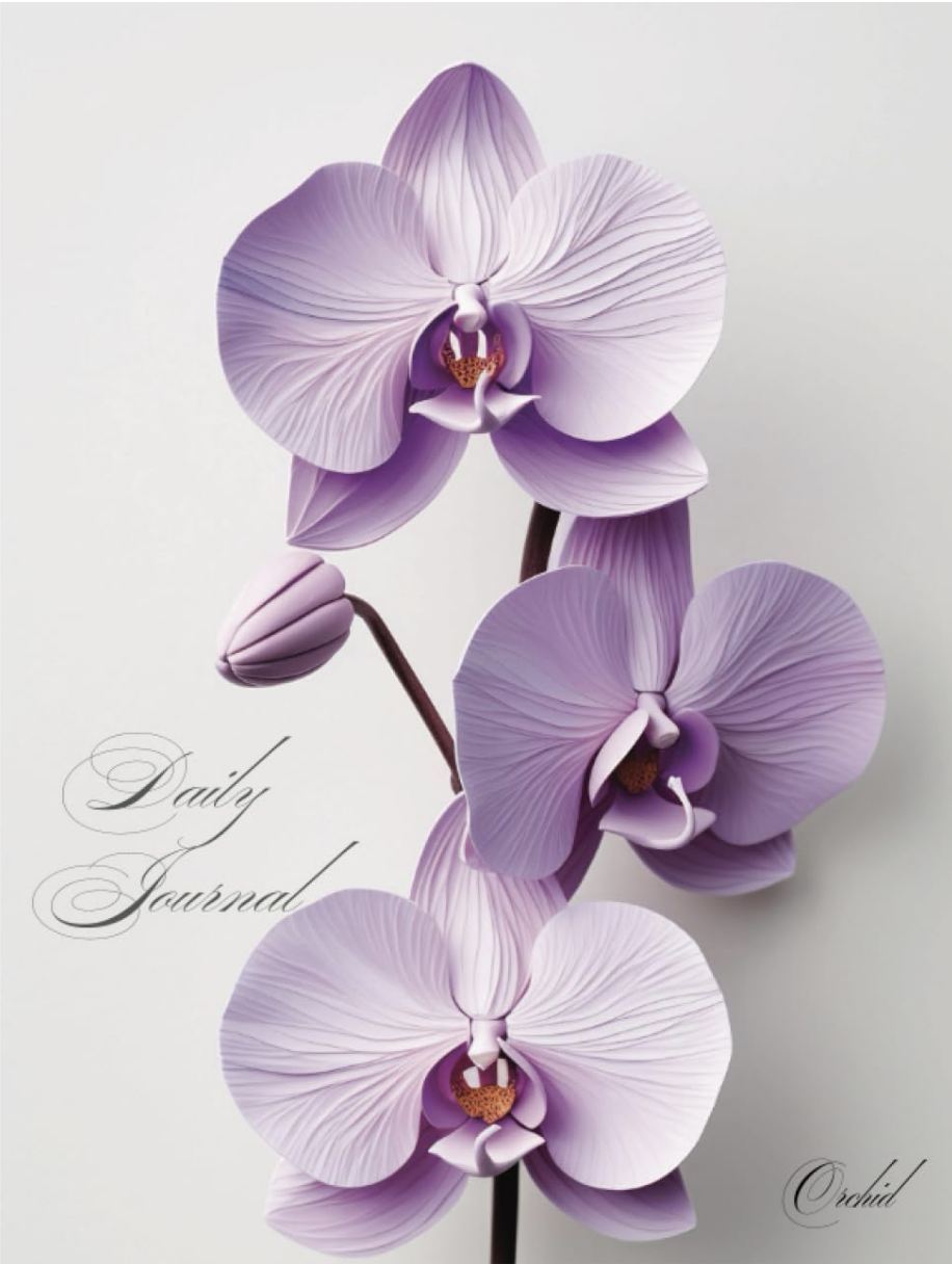 Image of orchid for daily journal
