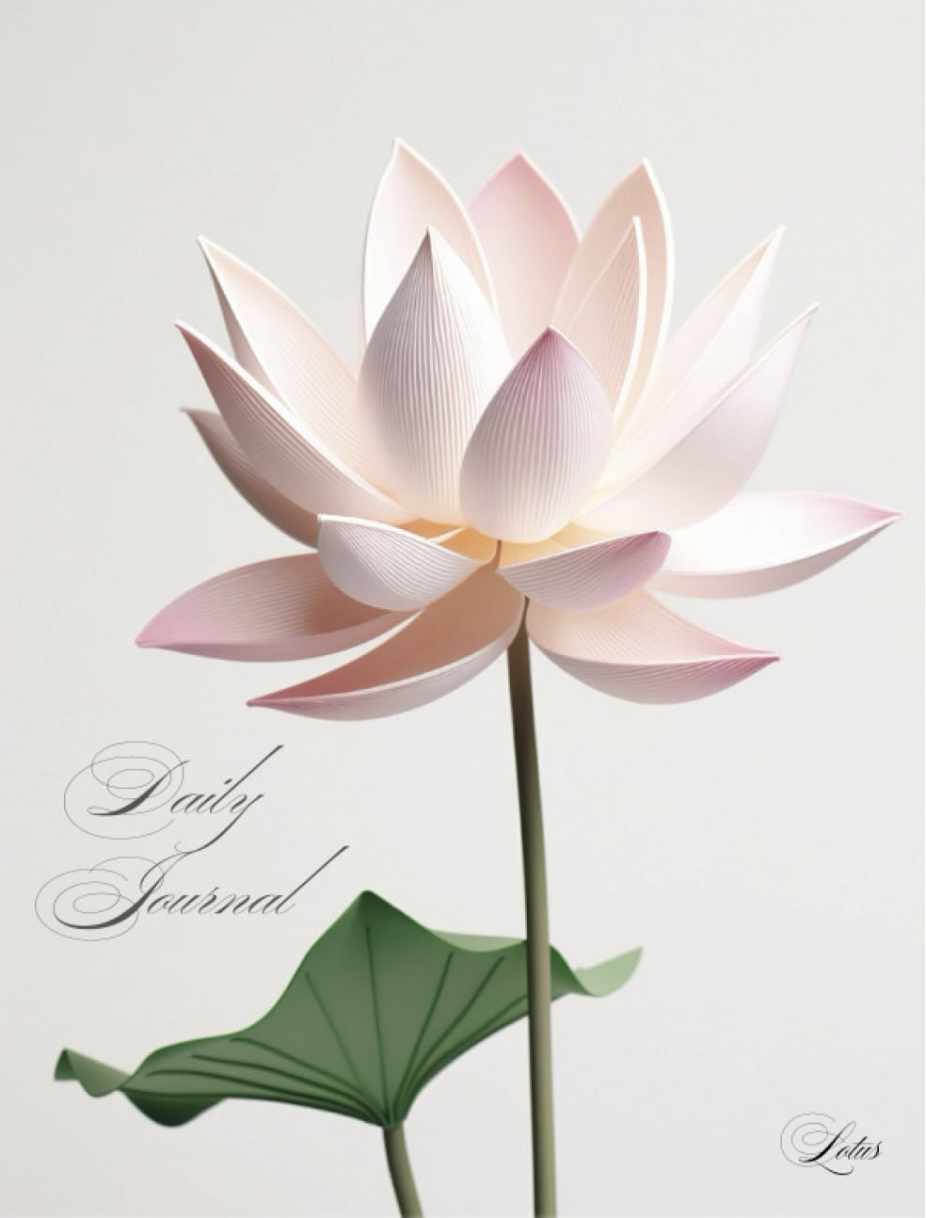 Image of lotus flower for daily journal